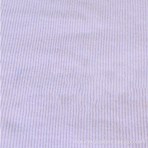 Hotsale Custom Design Polyester Fabric Rib Knit Fabrics